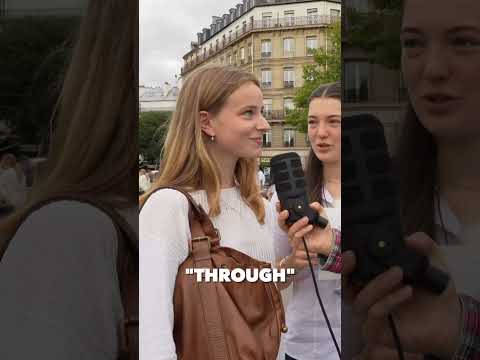 Paris Speaks English #french #english #funny #accent #streetinterview thumbnail