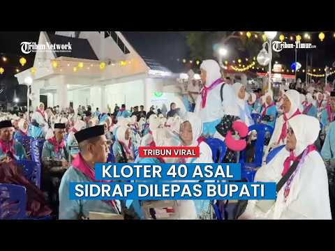 361 Calon Jamaah Haji Keloter 40 Asal Kabupaten Sidrap Diberangkatkan Menuju Makkah thumbnail