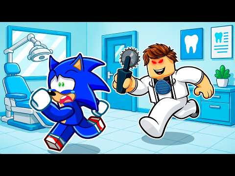 ESCAPA DEL DENTISTA MALVADO en Roblox... thumbnail