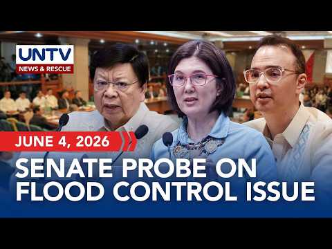 LIVE: Cayetano-led Senate hearing on anomalous flood control projects I June 4, 2026 thumbnail