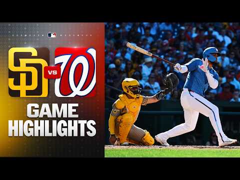 Padres vs. Nationals Game Highlights (5/30/26) | MLB Highlights thumbnail