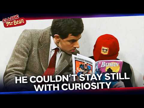 Mr. Bean’s Silent Magazine Operation! | Classic Mr Bean thumbnail