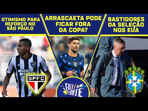 BASTIDORES DA SELEÇÃO E SÃO PAULO PRÓXIMO DE REFORÇO,  E O ARRASCAETA, PODE FICAR FORA DA COPA? thumbnail