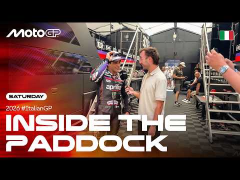 Talking new top speed record with Martin on Inside The Paddock ⚡  | 2026 Italian GP thumbnail
