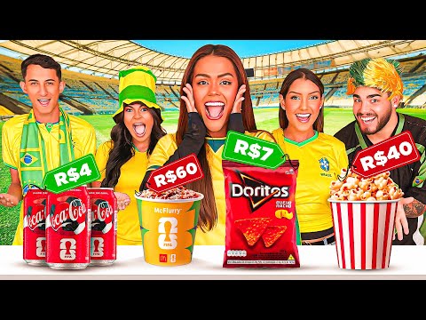 TODA COMIDA DA COPA DO MUNDO QUE VOCÊ COMER EU VOU PAGAR!!! (ÀS CEGAS) thumbnail