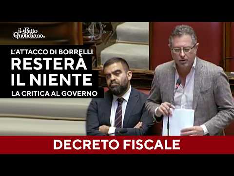 Borrelli asfalta la maggioranza: “Hanno i numeri ma zero coraggio. Pressione fiscale record” thumbnail