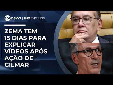 Zema é intimado em ação de calúnia movida por Gilmar Mendes | #PoderExpresso thumbnail