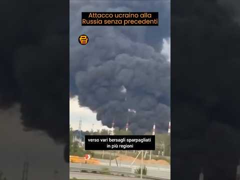 ATTACCO UCRAINO alla RUSSIA thumbnail