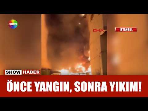 Depoyu saran alevler binalara sıçradı! thumbnail