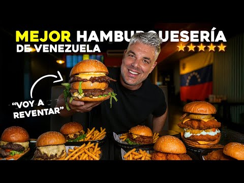 COMIENDO la MEJOR SMASHBURGER de VENEZUELA 🍔 🇻🇪 (NOOO PUEDOO MASS) thumbnail