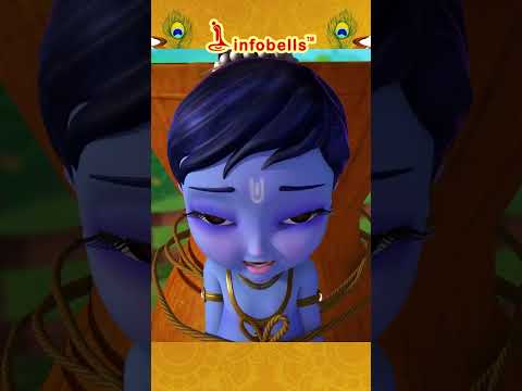குட்டிக் கண்ணனே வா வா வா - Little Krishna Songs | Tamil Kids Rhymes | Infobells #littlekrishna thumbnail