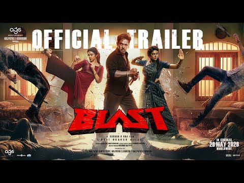 Blast - Trailer | Arjun, Preity Mukundhan, Abhirami | Ravi Basrur | Subash K Raj | AGS Entertainment thumbnail