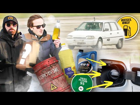Rouler à l'huile d'olive / kérosène / huile de vidange : ÇA FAIT QUOI ? thumbnail