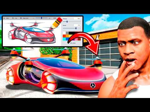 Lo QUE DIBUJÉ se HIZO REAL en GTA 5 (PELICULA) thumbnail