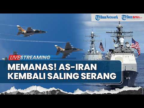 🔴Perang Pecah Lagi! Kapal AS di Selat Hormuz Dibom Iran, Militer Trump Serang Balik Drone Milik IRGC thumbnail