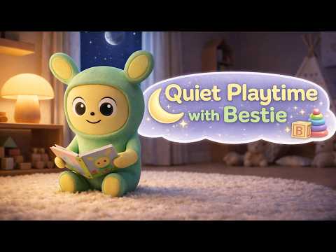 Quiet Playtime with Bestie | ChuChu TV Calm Music for Toddlers (60 Minutes) thumbnail