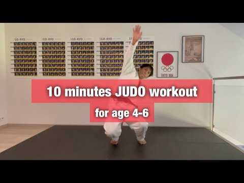 10 minutes JUDO workout for children age 4-6 thumbnail
