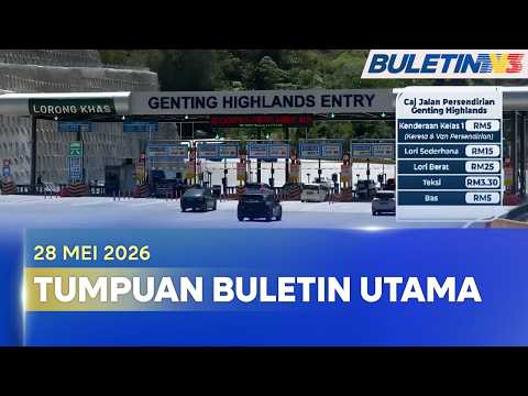TUMPUAN BULETIN UTAMA | Pengguna Mahu Aspek Keselamatan Jalan Genting Highlands Dipertingkat thumbnail