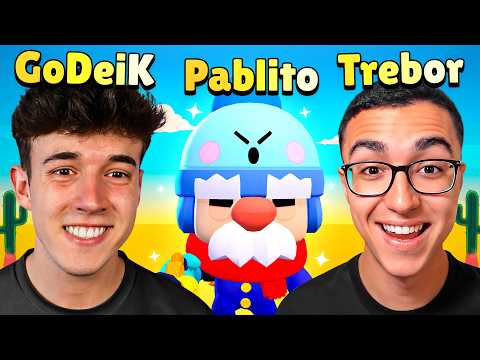 GODEIK, PABLITO Y TREBOR JUEGAN JUNTOS a BRAWL STARS thumbnail