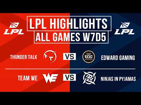 LPL Highlights ALL GAMES Week 7 Day 5 | LPL 2026 Split 2 thumbnail