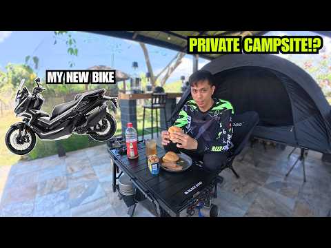Solo MotoCamping with My New Bike thumbnail