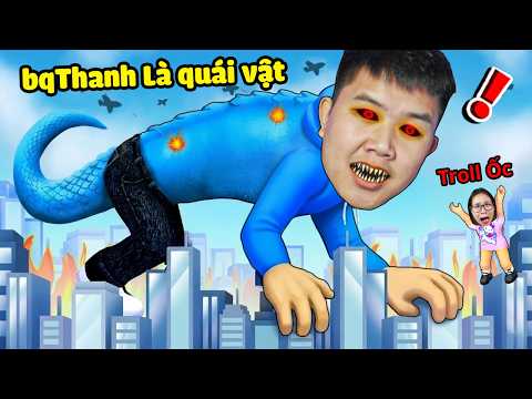 bqThanh Troll Ốc trở thành Quái Vật Khổng Lồ đi troll mọi người siêu ghê sợ thumbnail