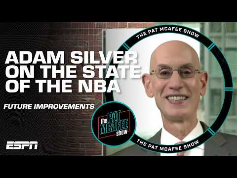 NBA Commissioner Adam Silver on the referees, tanking and more 👀 | The Pat McAfee Show thumbnail
