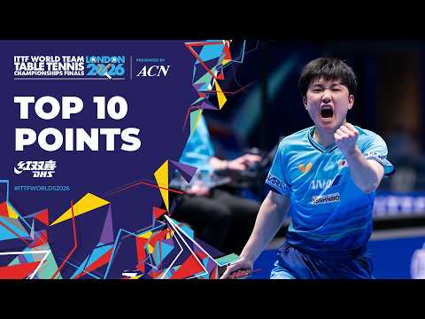 Top 10 Points | Presented by DHS | #ITTFWorlds2026 thumbnail