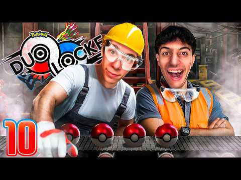 LA FÁBRICA DE POKEBALLS😈| Pokemon X Duolocke Ep 10 thumbnail