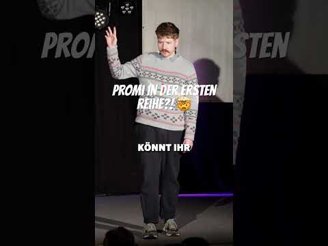 Bei meiner Show in Fischamend war  ein berühmt-berüchtigter Mann im Publikum! #crowdwork #standup thumbnail