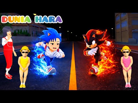 Yuta VS Sonic EXE | Sosis Jumbo Mio Hilang Dicuri Angin, Baby Hara Nangis | Dunia Hara Sakura thumbnail
