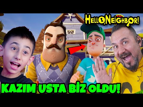 KAZIM USTA ÇOCUK(BİZ) OLDU! YENİ OYUNCAKLAR GELDİ! | EGEMEN KAAN İLE HELLO NEİGHBOR MODLU BÖLÜM thumbnail