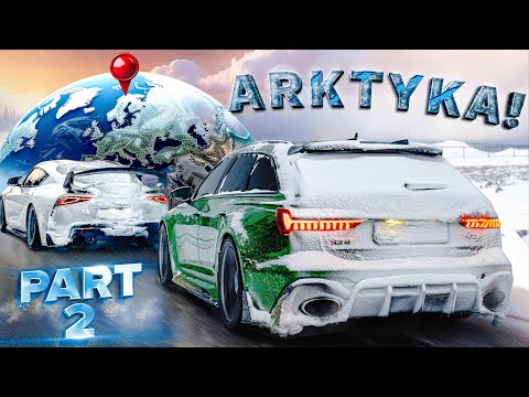 Arktyczną Autostradą pojechaliśmy na BIEGUN PÓŁNOCNY! -125 km/h na nartach za M3 i inne tego typu... thumbnail
