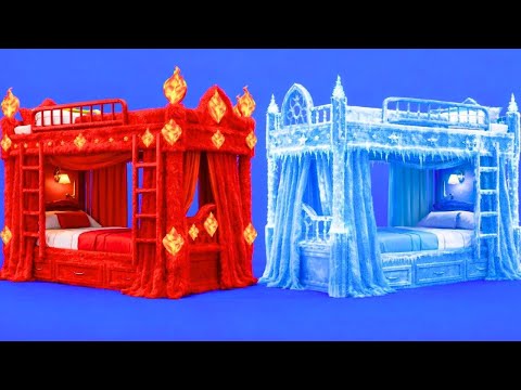 ICE-Zimmer vs. FIRE-Zimmer 🧊🔥 Virale Zimmer-Umstyling-Ideen thumbnail