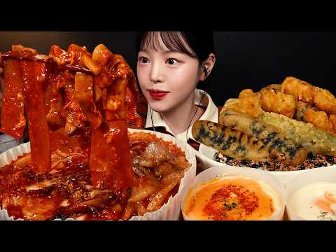 SUB)요청폭발 돼지게티 김치항정파스타 먹방! 막차 탈게요 콘치즈 계란찜까지 꿀조합 Kimchi Pork Pasta Mukbang Asmr thumbnail