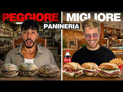 MIGLIORE vs PEGGIORE PANINERIA SU JUST EAT - CI RIFIUTIAMO DI MANGIARE I PANINI DI QUESTA PANINERIA! thumbnail