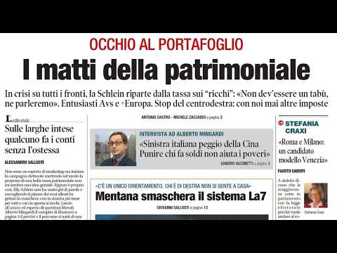 RASSEGNA STAMPA 1 GIUGNO 2026. QUOTIDIANI NAZIONALI ITALIANI  PRIME PAGINE DEI GIORNALI DI OGGI. thumbnail
