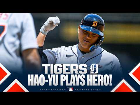 Hao-Yu Lee socks a home run and makes a SPECTACULAR play for the winning Tigers! 💥 | MLB Highlights thumbnail