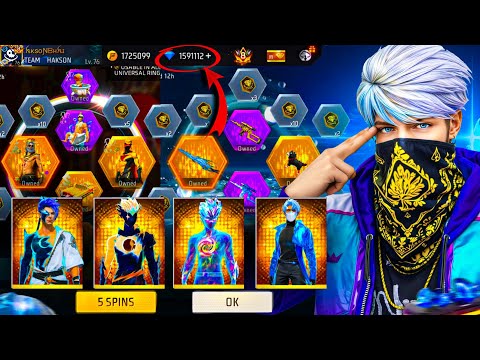 SPENDING 1,50,000+ DIAMONDS FOR ALL NEW FIST , EVO M10 , BUNDLES AND MORE - GARENA FREE FIRE  thumbnail