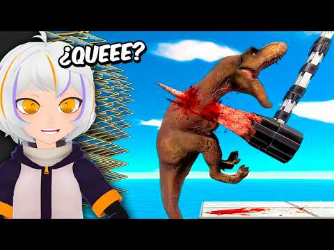 GARRA GIGANTE CONTRA ANIMALES SALVAJES | ChuyMine REACCIONA a Animal Revolt Battle Simulator thumbnail