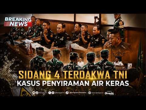 BREAKING NEWS - Sidang Pemeriksaan Saksi Kasus Penyiraman Air Keras Andrie Yunus thumbnail