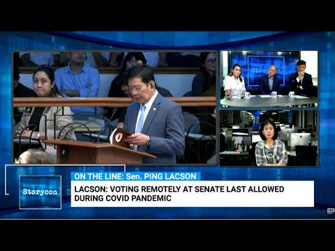 Sen. PING LACSON on Senate Leadership, Bato dela Rosa: Interview on One News thumbnail