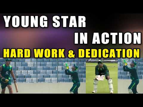 Young PAK Wicketkeeper Ghazi Ghouri Working Hard in Practice Session thumbnail