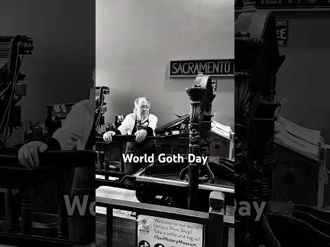 Howard discusses and prints some Gothic wood type for World Goth Day (May 22) thumbnail