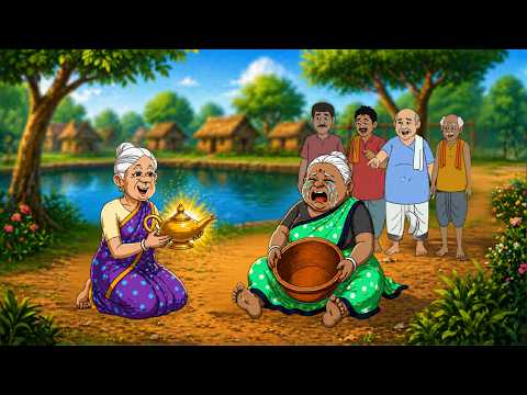 Dui Buri O Jol Debotar Sonar Pradip || Moral Story || Comedy Video || Ssoftoons New Cartoon thumbnail