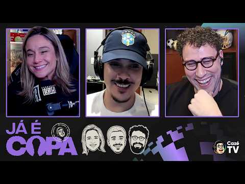 BELTRÃO E CHICO SÃO SURPREENDIDOS POR FERNANDA GENTIL COM DEPOIMENTOS ESPECIAIS! | JÁ É COPA #6 thumbnail