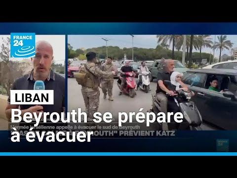 Liban : les habitants de Beyrouth se préparent après l'appel israélien à évacuer • FRANCE 24 thumbnail