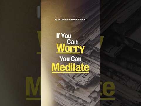 IF YOU CAN WORRY, YOU CAN MEDITATE 🙏🏼 thumbnail