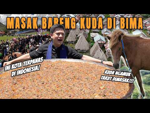 MASAK KUDA DI BIMA! WARGA AUTO KALAP MAKANANNYA. thumbnail