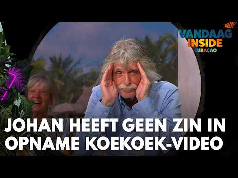 Johan Derksen heeft he-le-maal geen zin in opnames van Koekoek-video | VANDAAG INSIDE thumbnail